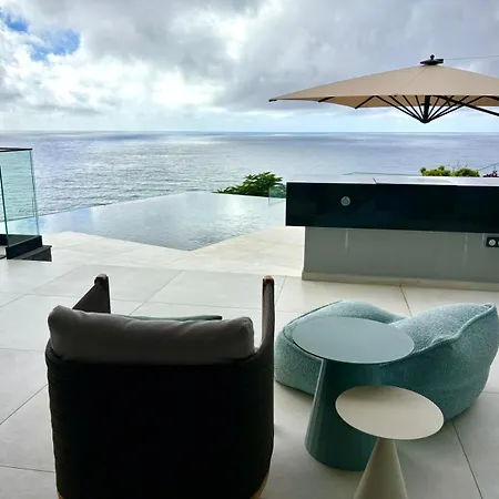 וילה Anjos - Luxury With Infinity Pool & Ocean View Canhas